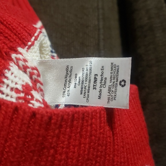 Holiday Time Christmas Sweater Size 3T - Picture 8 of 9